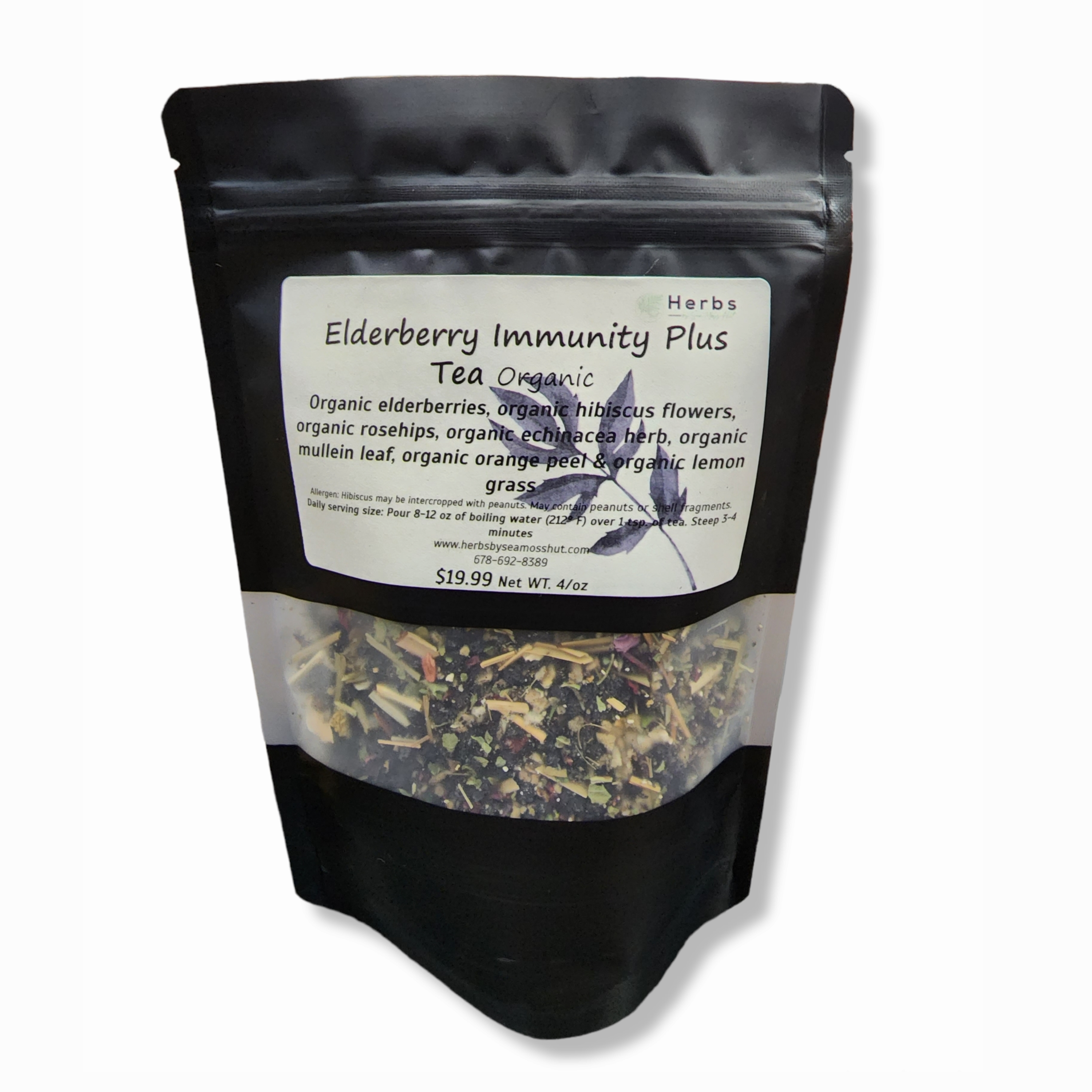 Elderberry Immunity Plus Tea (Organic)