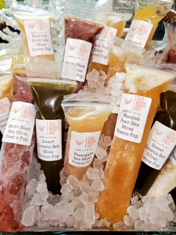 Sea Moss Freeze Pops