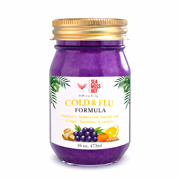Cold & Flu Sea Moss Gel – Immune Support Formula