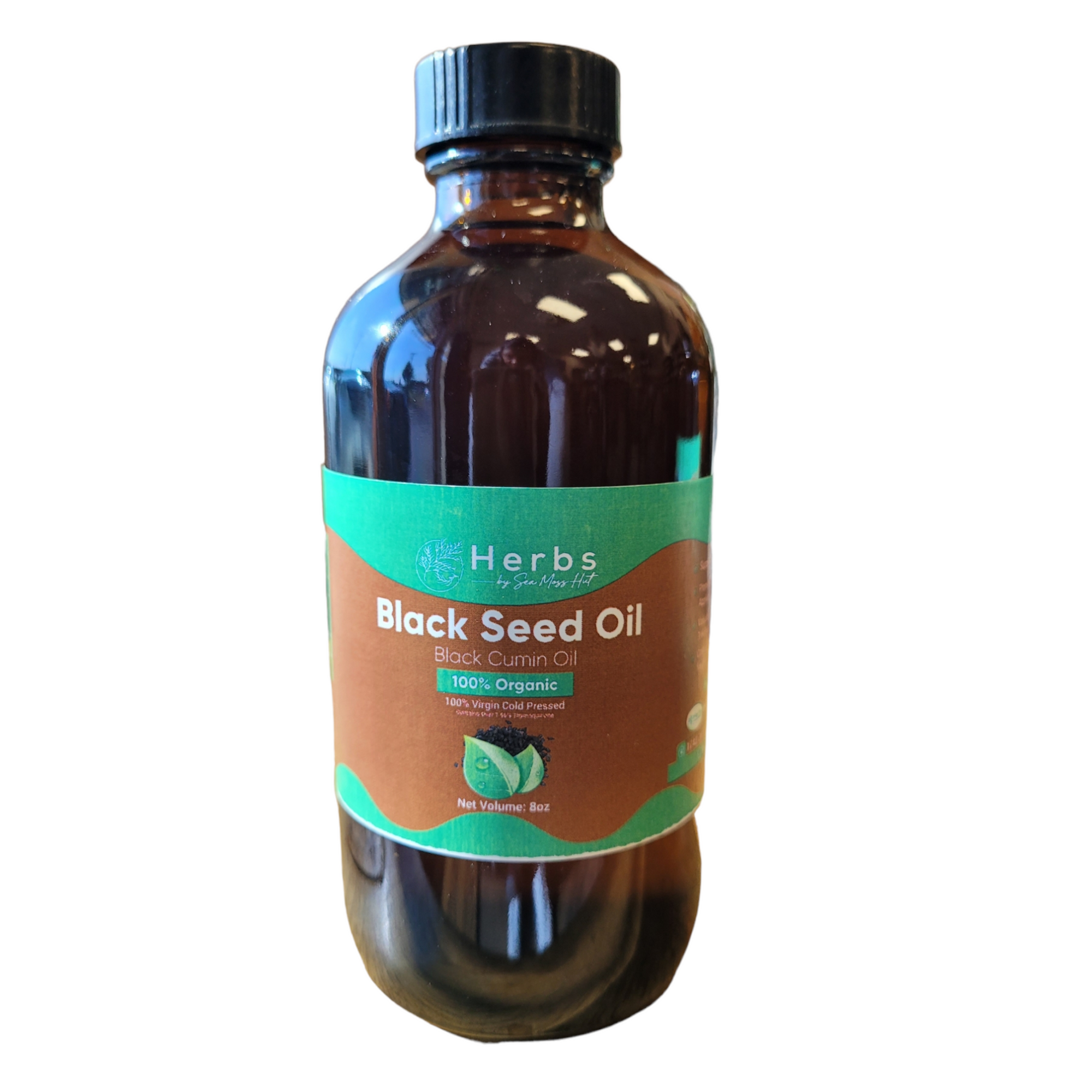 Organic Cold Press Black Seed Oil COLD PRESSED ORGANIC BLACK SEED OIL – Sea Moss Hut LLC
