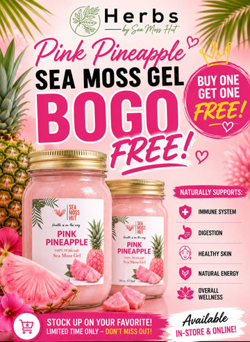 Pink Pineapple Sea Moss Gel