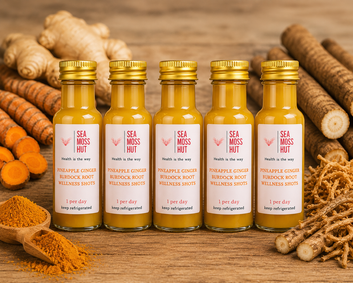 TUMERIC & GINGER Vitamin-C Wellness Shots