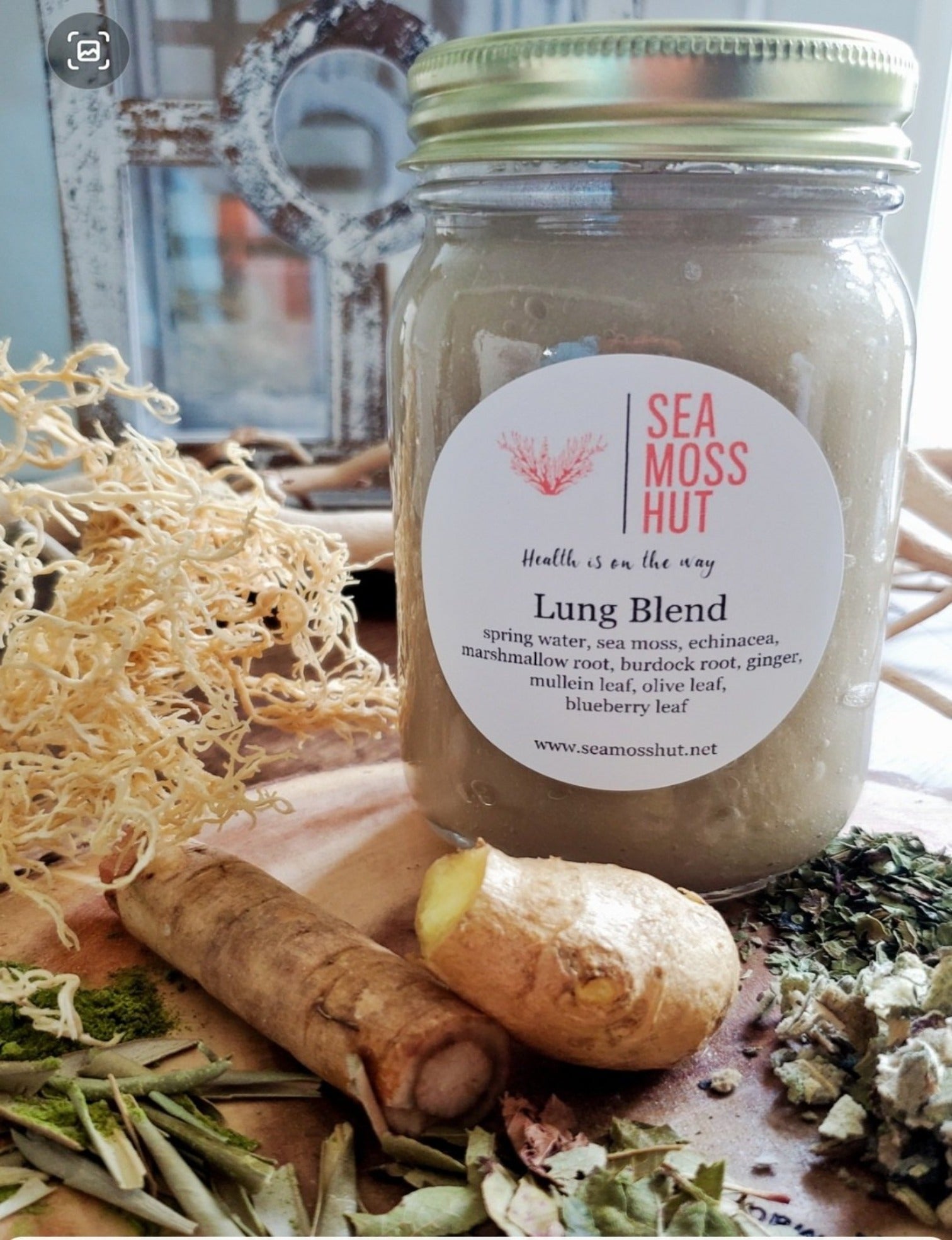 Lung Blend Sea Moss Gel
